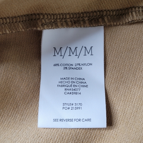 CAbi Herringbone Blazer Size M Brown Speckle Fleck Penny 2 Chest 2 Patch Pockets - Picture 7 of 12